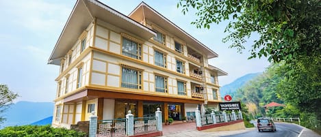 Façade de lâhĂ©bergement