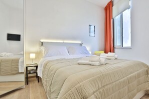 1 soverom, strykejern/-brett, wi-fi og sengetøy