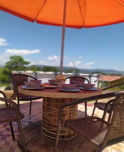 Great weather Family atmosphere