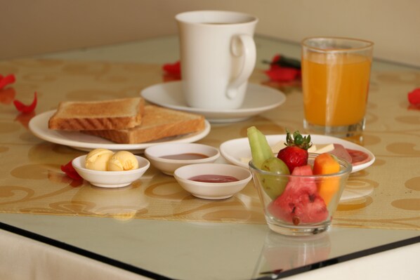 Desayuno continental incluido todos los días 