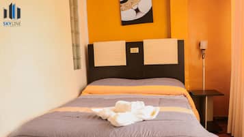 Quarto solteiro básico | Wi-Fi de cortesia, roupa de cama