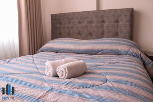 Wifi gratis y ropa de cama 