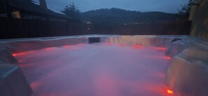 Idromassaggio all'aperto