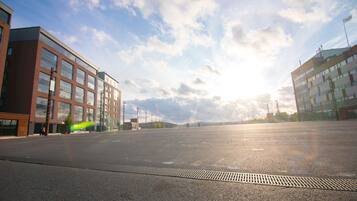 Majoituspaikan julkisivu