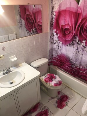 Combined shower/tub - Coco Breeze Studio (Nassau)