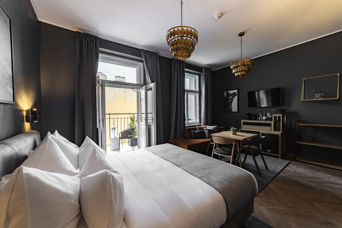 Classic-Suite | 1 Schlafzimmer, Allergikerbettwaren, Daunenbettdecken