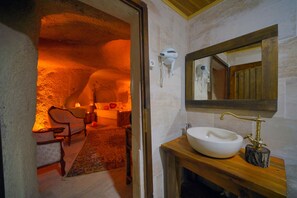 Superior Double Room, 1 Queen Bed, Non Smoking, Fireplace | View from room - babili cappadocia cave hotel (Nevsehir)