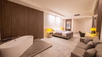 Suíte estúdio | 2 quartos, Wi-Fi de cortesia, roupa de cama