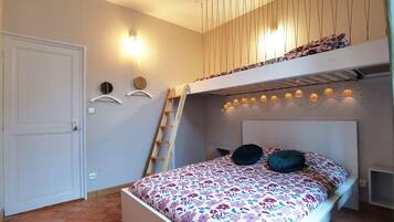 3 chambres, Wi-Fi gratuit, draps fournis