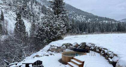 Modern home on gorgeous 7-acres along the infamous Blackfoot River