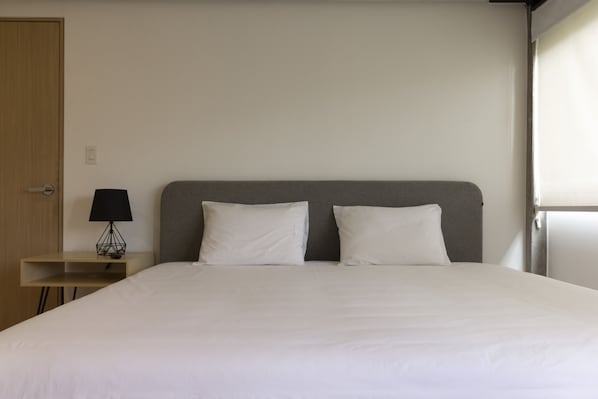 1 Schlafzimmer, Schreibtisch, kostenloses WLAN, Bettwäsche