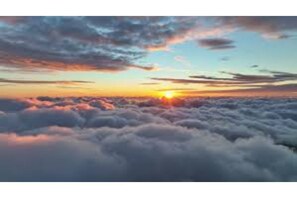 Experience a serene atmosphere with breathtaking views of the sky.