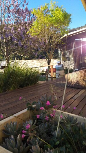 Suíte luxo | Terraço/pátio