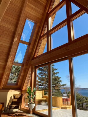 Interior - Shackup A-frame— Private Hot Tub & Beach Access (La Have)