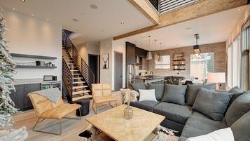 TV connectée, cheminée