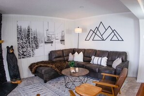 TV connectée, cheminée