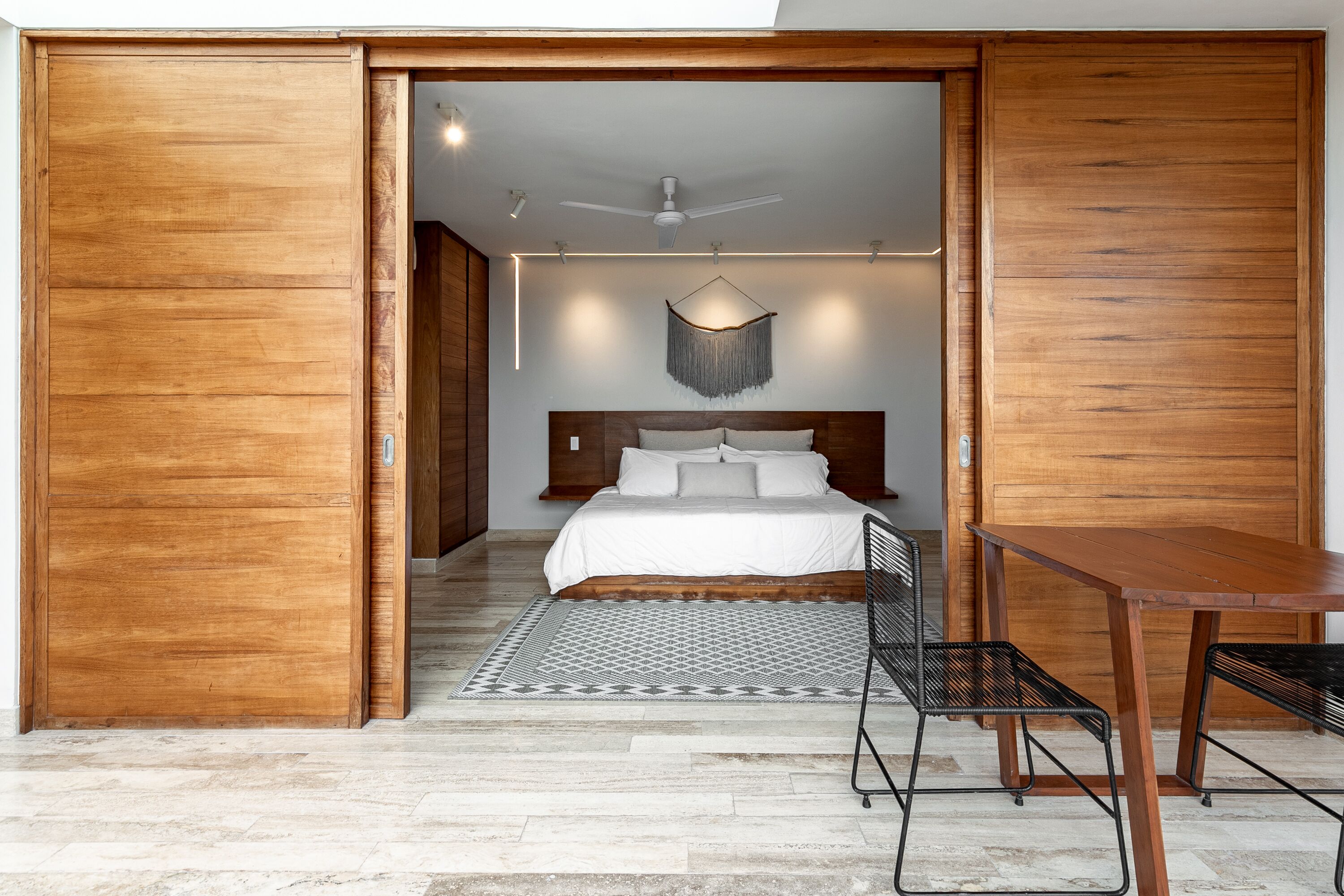 蜜月公寓, 1 间卧室, 私人游泳池 | 高档床上用品、羽绒被、客房内保险箱、遮光窗帘