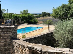 Alberca al aire libre 