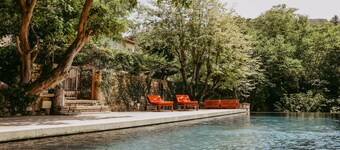 18th century village house in OppĂšde le Vieux with swimming pool