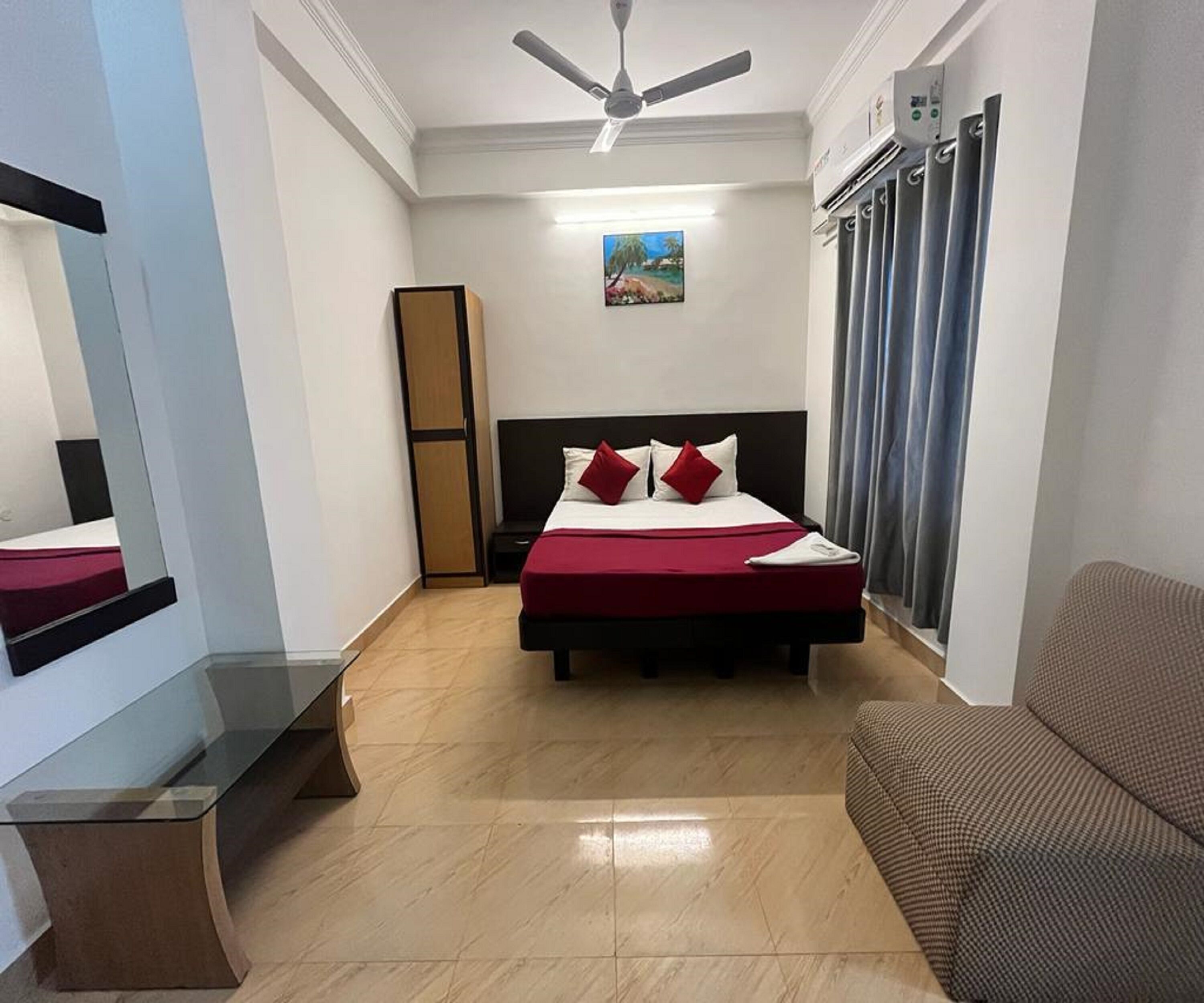 Premium bedding, down duvets, pillow-top beds, free WiFi
