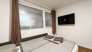 1 개의 침실, 무료 WiFi, 침대 시트