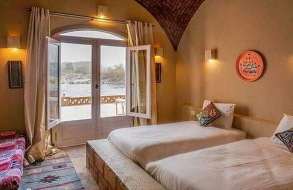 Comfort Chalet, 1 Bedroom, River View, Executive Level | Terrace/patio - Artika Wadi Kiki (Aswan)