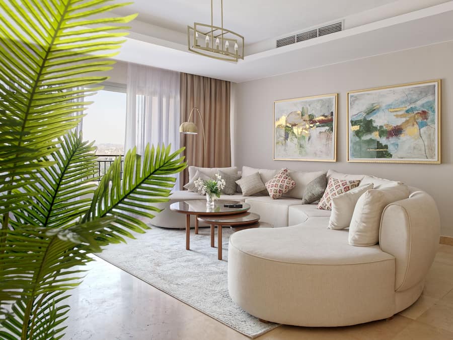 Luxury-Apartment | Wohnbereich