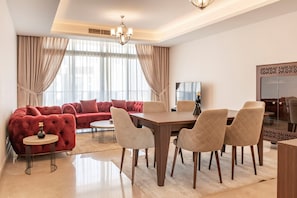 Apartamento Elite | Sábanas de algodón egipcio y ropa de cama de alta calidad