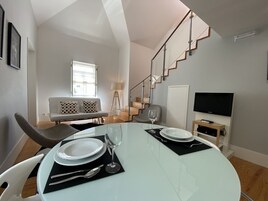 Family Duplex | Private kitchen | Highchair