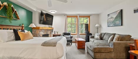 1 habitación, escritorio, wifi gratis y ropa de cama