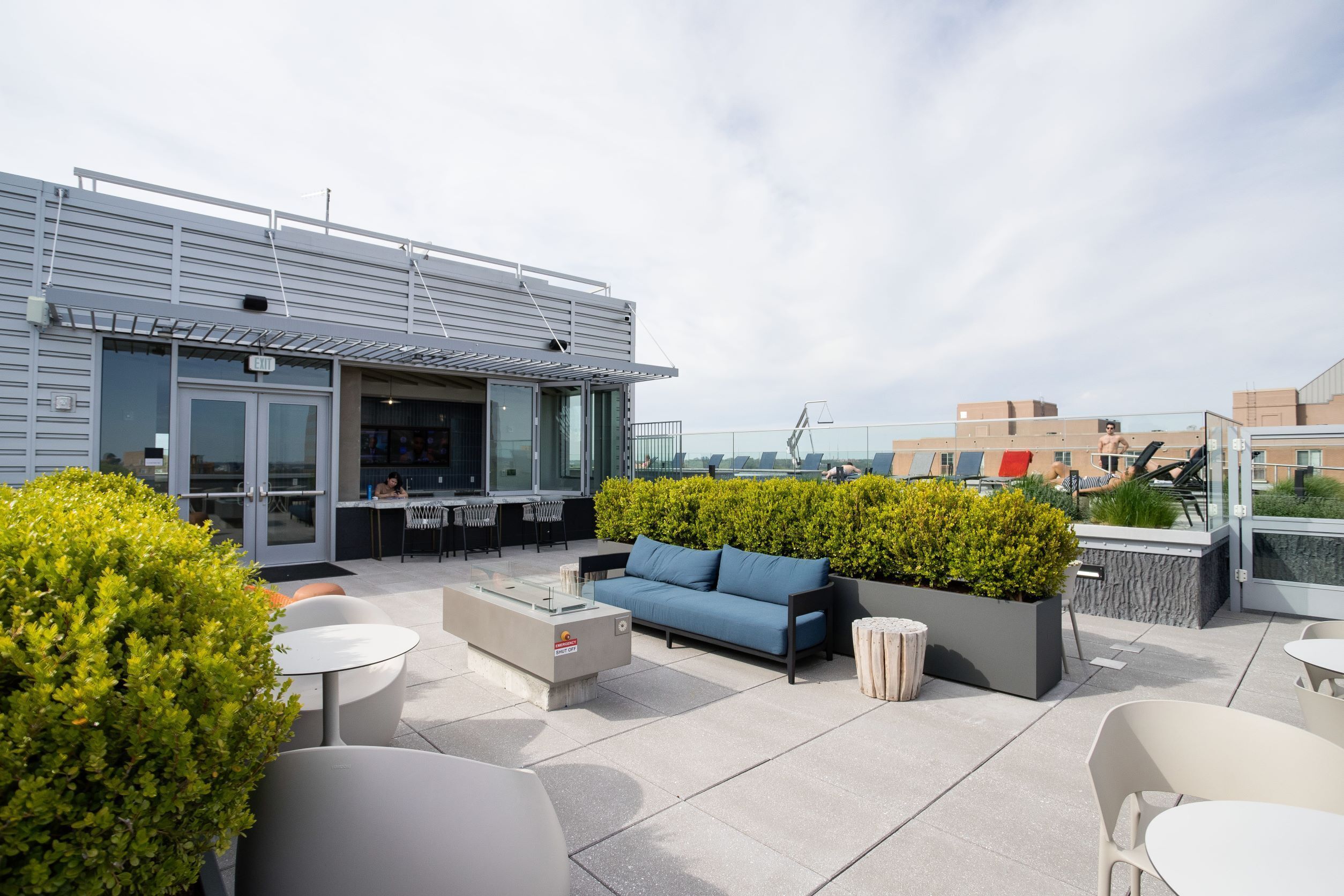 Rooftop terrace