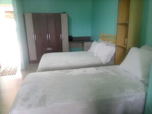 1 makuuhuone, ilmainen Wi-Fi, vuodevaatteet