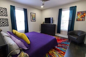 2 chambres, fer et planche à repasser, Wi-Fi gratuit, draps fournis