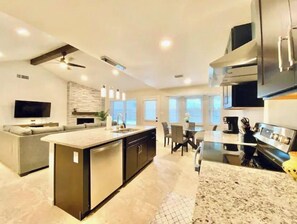 Highchair, dining tables