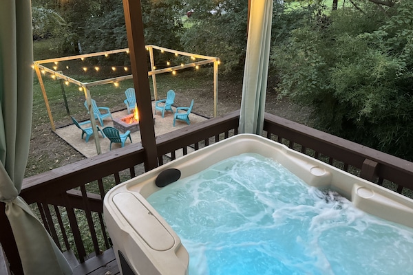 Bain à remous extérieur