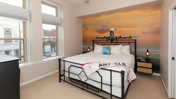 3 soverom, strykejern/-brett, wi-fi (inkludert) og sengetøy