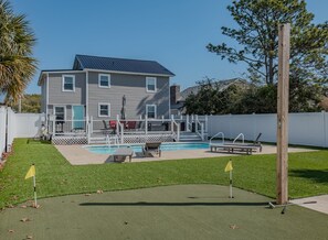 Pool - Immaculate Upper Level Apartment With Putting Green and Pool! Pet Friendly 3 Bedroom - 2 Bath Unit B (North Myrtle Beach)