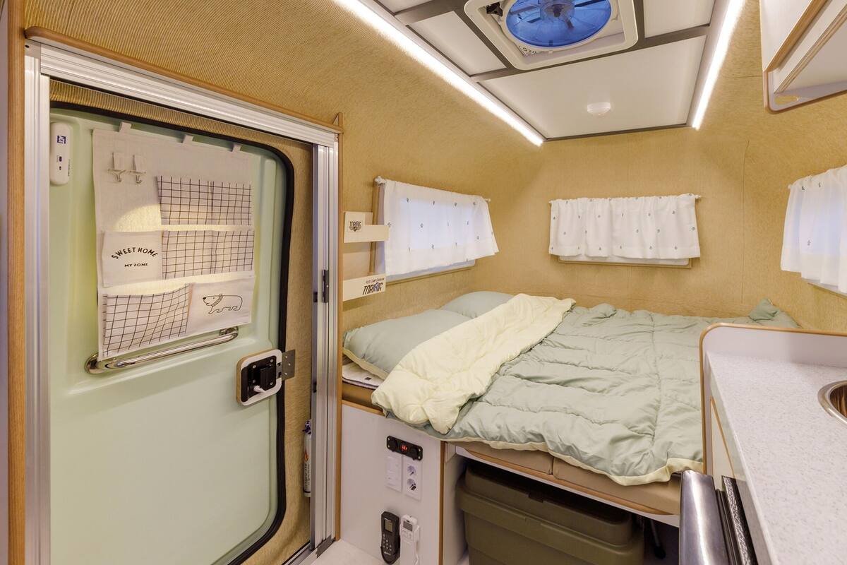 Basic-Zimmer, 1 Schlafzimmer (Caravan1(Mint)) | 1 Schlafzimmer, kostenloses WLAN