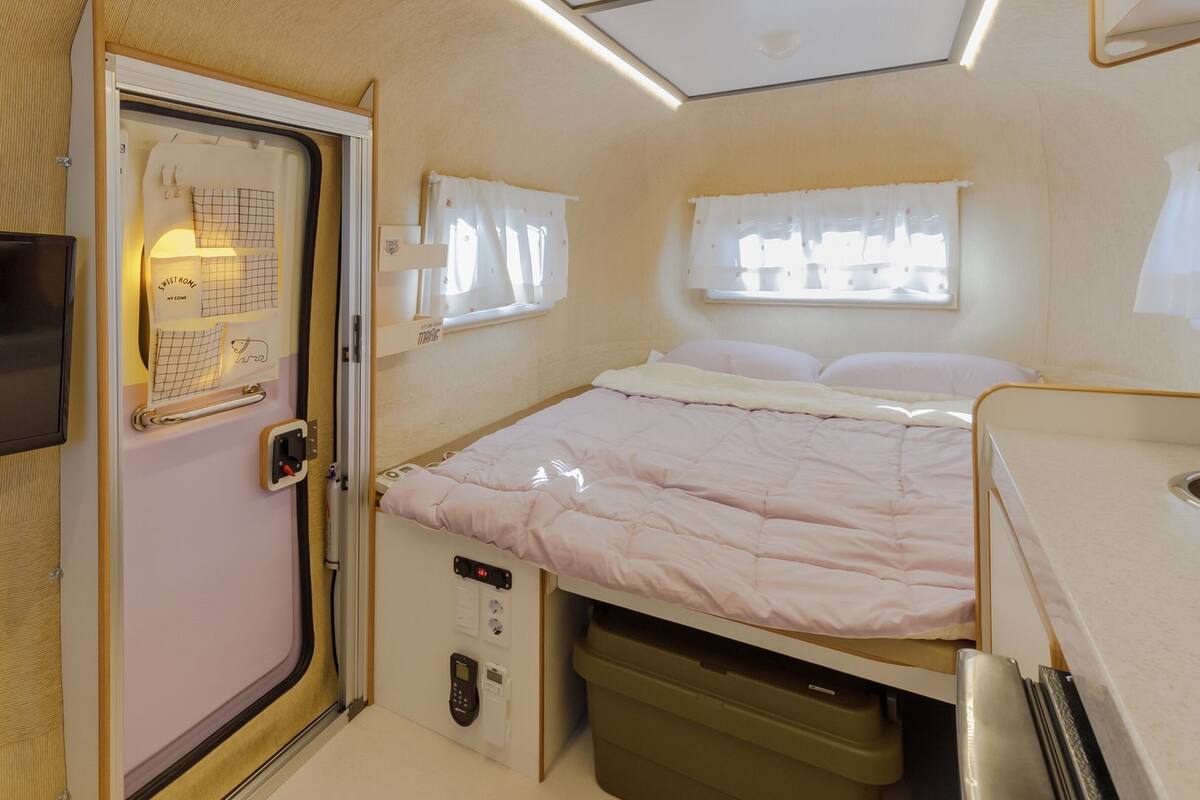 Quarto básico, 1 quarto (Caravan2(Light purple)) | 1 quarto, Wi-Fi de cortesia