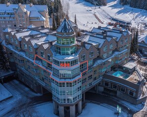 Exterior - Le Chamois 506 - Ski in Ski out, Common Pool, Hot Tub & Gym (New Listing) (Whistler)