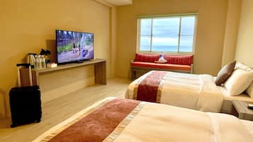 基础四人房 | 免费 WiFi、床单