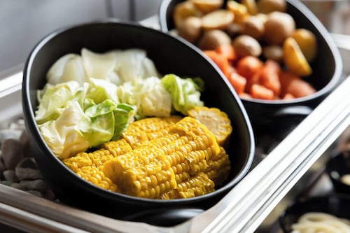 朝食ビュッフェ