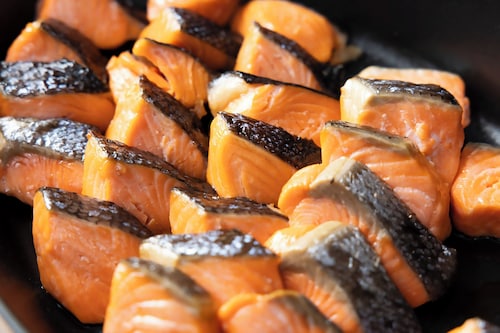 朝食ビュッフェ