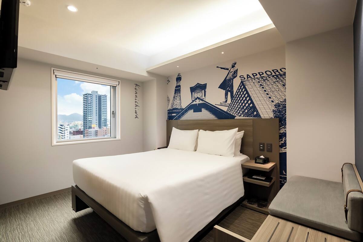 Standard Double Room | Peti besi dalam bilik, seterika/papan seterika, cadar katil 