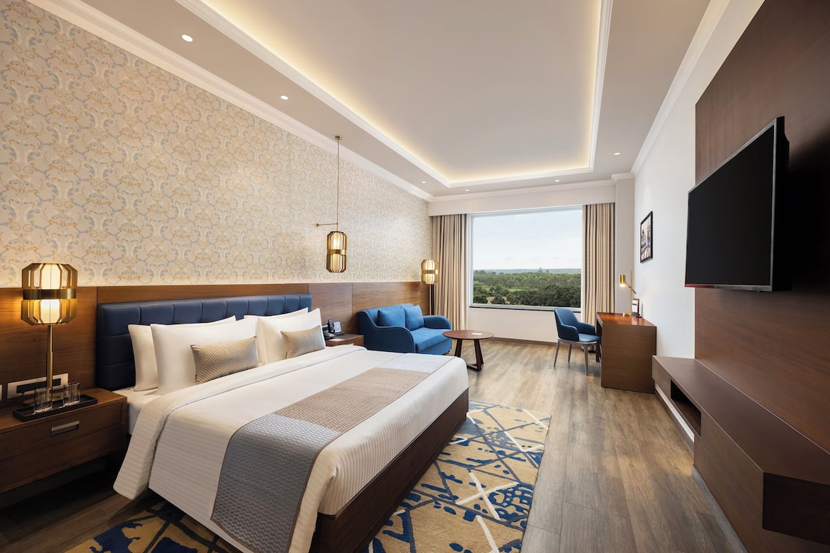 Deluxe Room, 1 Katil Raja (King) | Cadar kapas Mesir, peralatan tempat tidur premium, bar mini