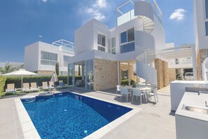 Pool - Protaras Vie Bleu Villa Vb15 (Paralimni)