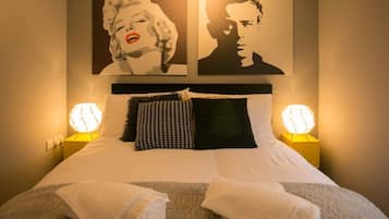 2 dormitorios, tabla de planchar con plancha, wifi y ropa de cama