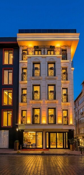 Fachada de la propiedad