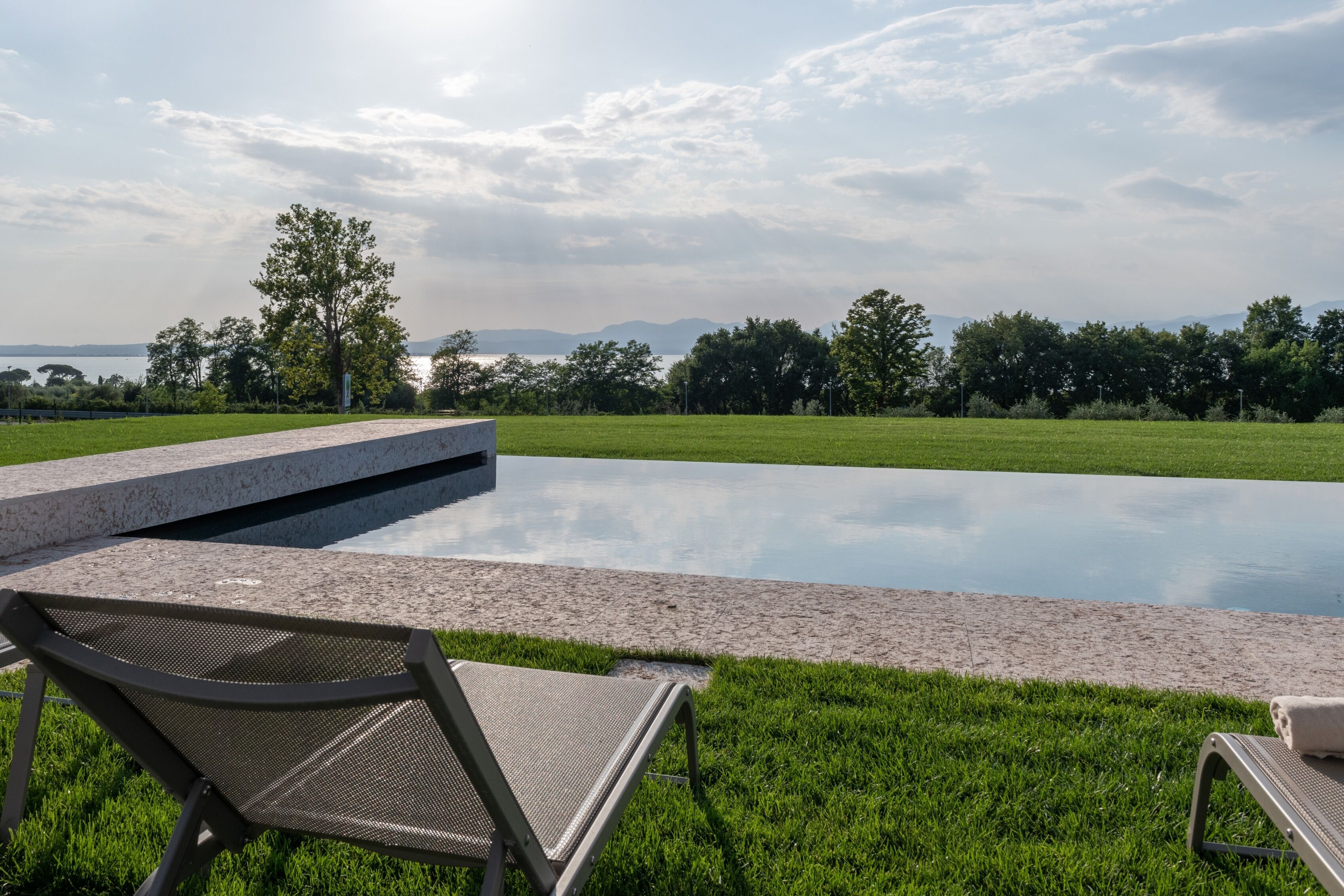 Pool auf dem Dach