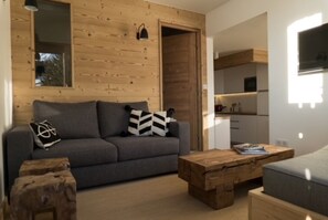 TV, stereo - Arcs 1800 Charvet - Appt 60 m2 - 3 bedrooms ( 8 people) (Bourg-Saint-Maurice)